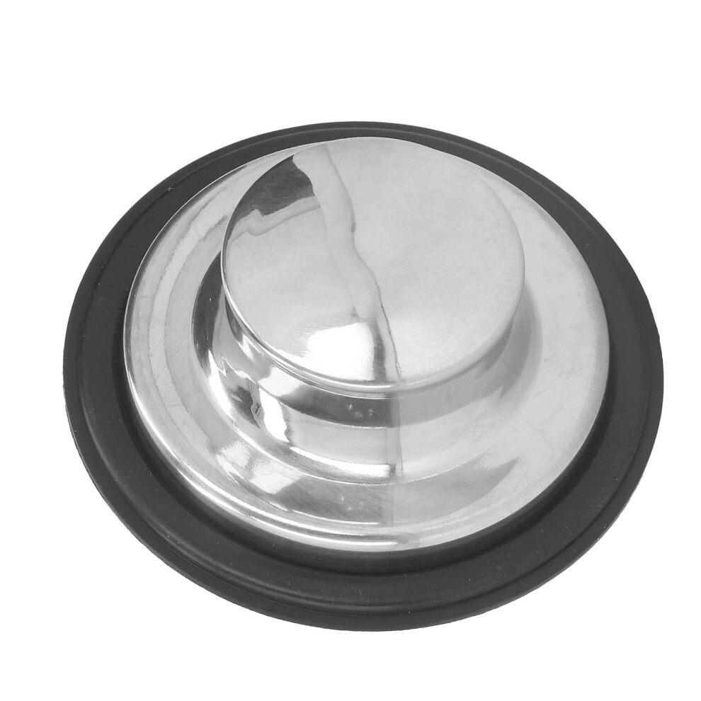 Kitchen Sink Stopper 3.4In Stainless Steel Garbage Disposal Plug With Leakproof Rustproof Seal 9113335113817