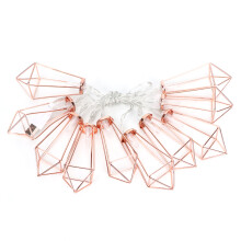 Attractive Warm White LED Fairy Lights, Durable & Low Heating Metal String Lights, Perfect for Indoor Outdoor Celebrations & Decorative Purposes