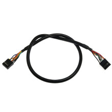 USB2.0-kabel för intern moderkortskontakt USB2.0 9-stifts hona till hona-kabel för intern moderkortskontakt