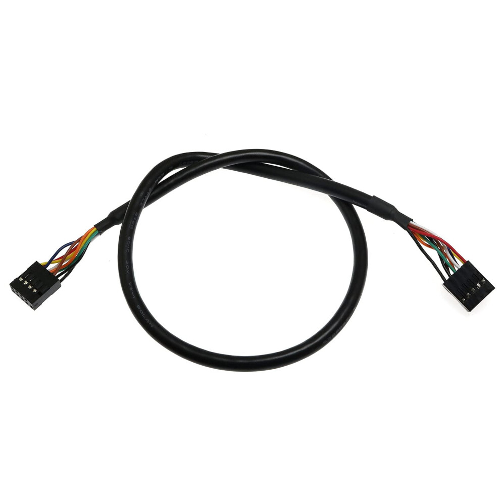 Usb 2.0 Internal Motherboard Header Cable Usb 2.0 9Pin Female To Female Internal Motherboard Header Cable 9173940073081