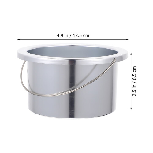 Tersarium2Pcs Αντικολλητικά Δοχεία Λιώσης Κεριού Δοχεία Αλουμινίου για Θερμαντήρα 2