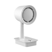 Gnobogi Folding Desktop Fan Usb Rechargeable Stand Student Dormitory Office Desk Silent Brushless Bladeless Electric Fan on Clearance