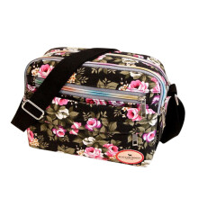 Dámská plátěná crossbody kabelka Bidobibo, taška přes rameno a kabelka, vhodná pro každodenní nošení, černá cestovní a plážová