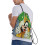 Τσάντα Goofy Goof Classic με κορδόνι, πτυσσόμενη, αθλητική, γυμναστικής, τσάντα με 3