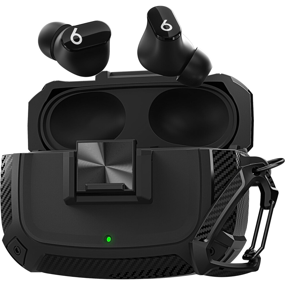 For Compatible With Beats Studio Buds Case Cover, Studio Buds Plus Case 2023 With Lock, Studio Buds + Shockproof Protective 9389440305601