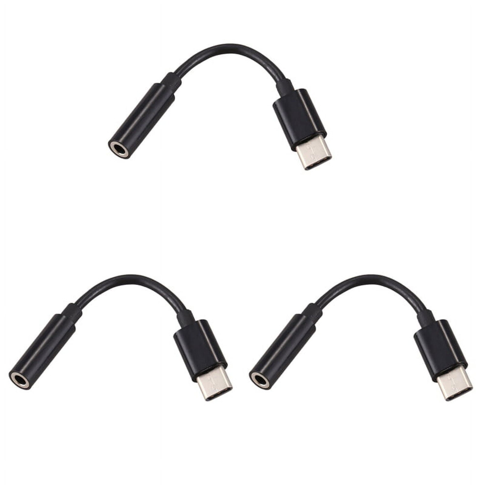 3X Usb C To 3.5Mm Headphone/Earphone Jack Cable Adapter,Type C 3.1 Male Port - 3.5 Mm Female Stereo Audio Aux Connector 9389440305533