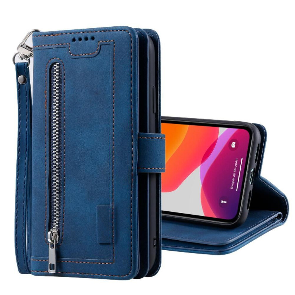 Flip Case For Compatible With Iphone 11 Lanyard Pu Leather 9 Card Slots Wallet Kickstand 9389440307414