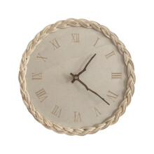 Cane Clock 10.6in For Living Room Wall Art Decor Nordic Creative Simple 3D Durable Modern Design