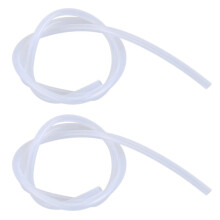 2 Roll 6mm x 8mm Silicone Food Grade Water Air Tube Hose 1 Meter