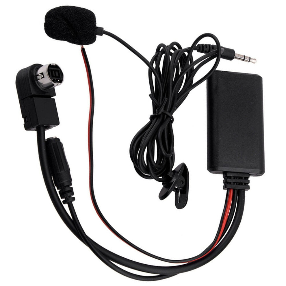 Qifei Bluetooth 5.0 Aux Audio Adapter Cable Fit For Alpine Ida-X100 Ida-X200 New Black 9389440722736