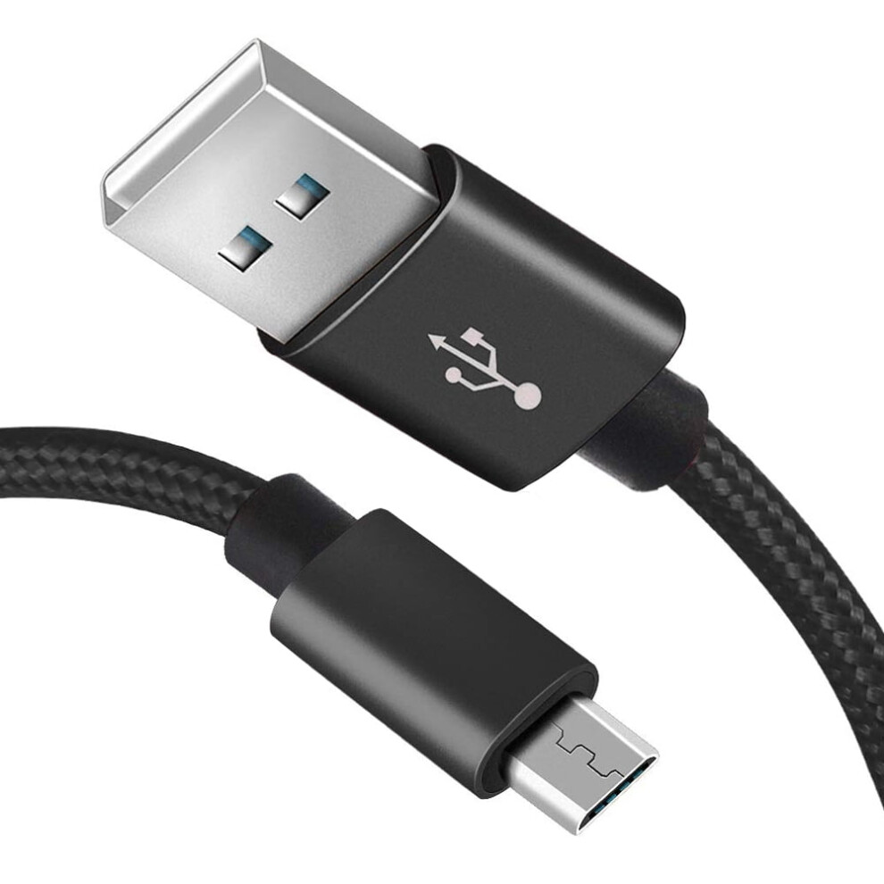 Micro Usb Cable, Freedomtech 10Ft Braided Fast Charging & Sync Cord Compatible With Samsung Galaxy S7 S6 Edge+, Android, Htc, Motorola, Nokia, Mp3, 9389440725157