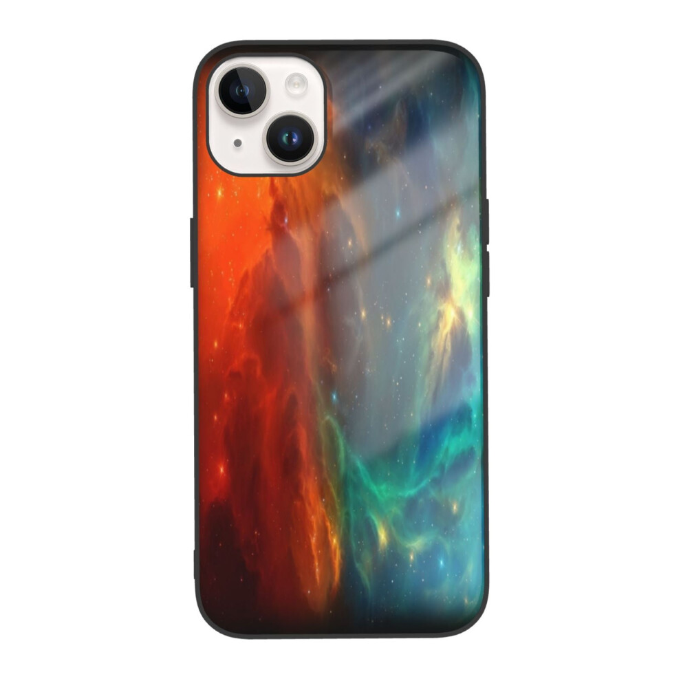 Galaxy Compatible With Iphone 14 Phone Case, Tpu Cell Phone Cover For Compatible With Iphone 14 Dual Camera 9389440209558