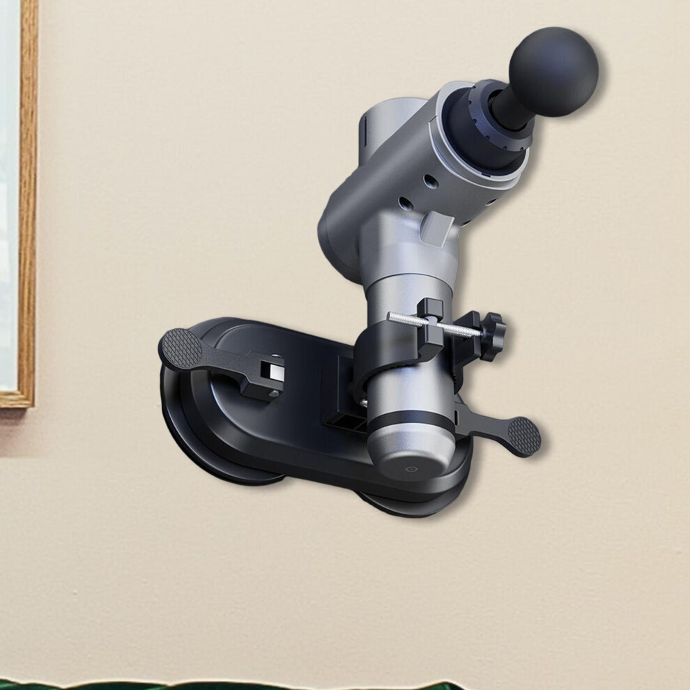 FITYLE Massage Machine Holder, Massage Cup Bracket Holder, Hard to Reach Areas, Suction Cup Massage Machine Mount for Back Shoulders