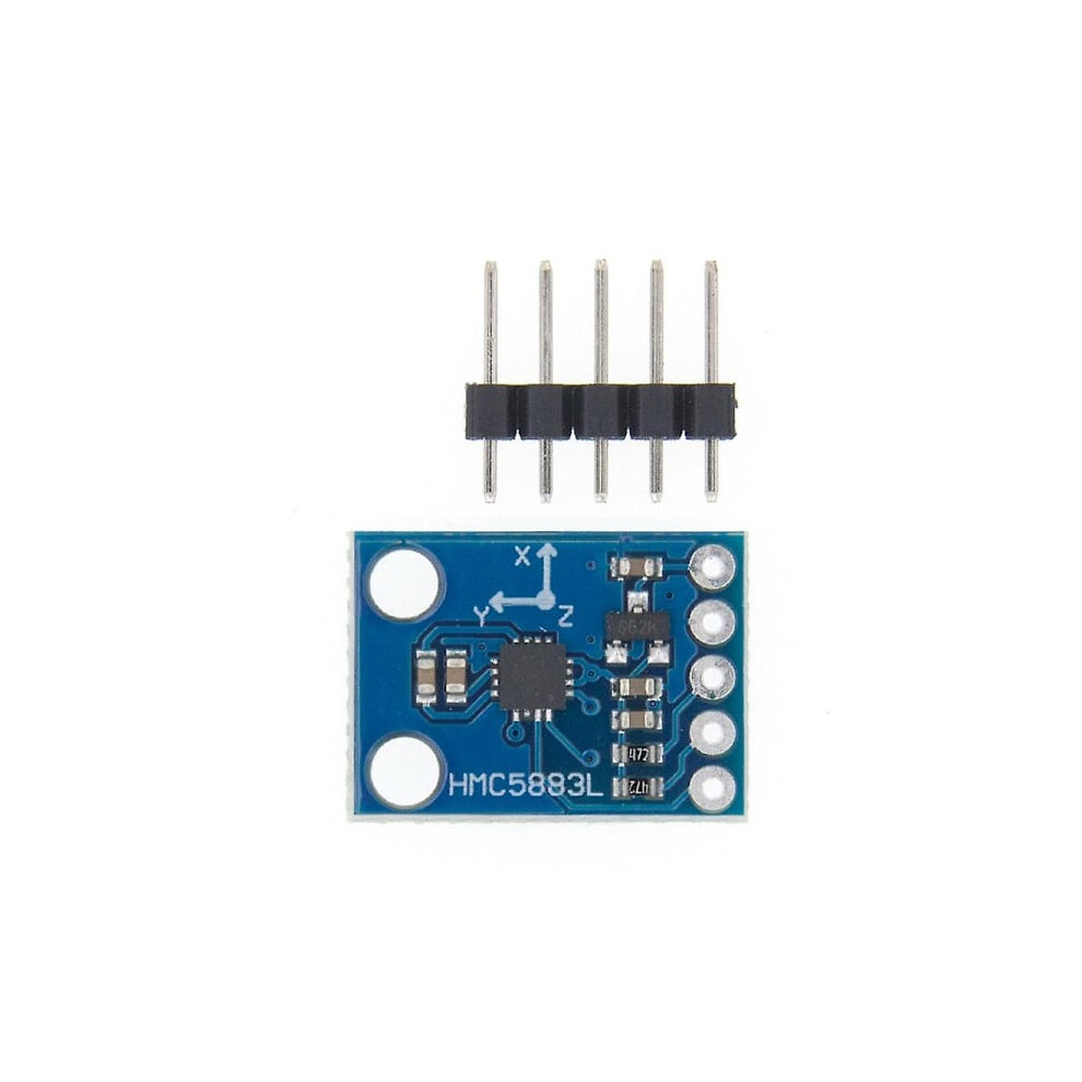 2 Pcs -273 3V-5V Hmc5883l Triaxial Compass Magnetometer Sensor Module Triaxial Magnetic Field M Db Blue 9389440355675