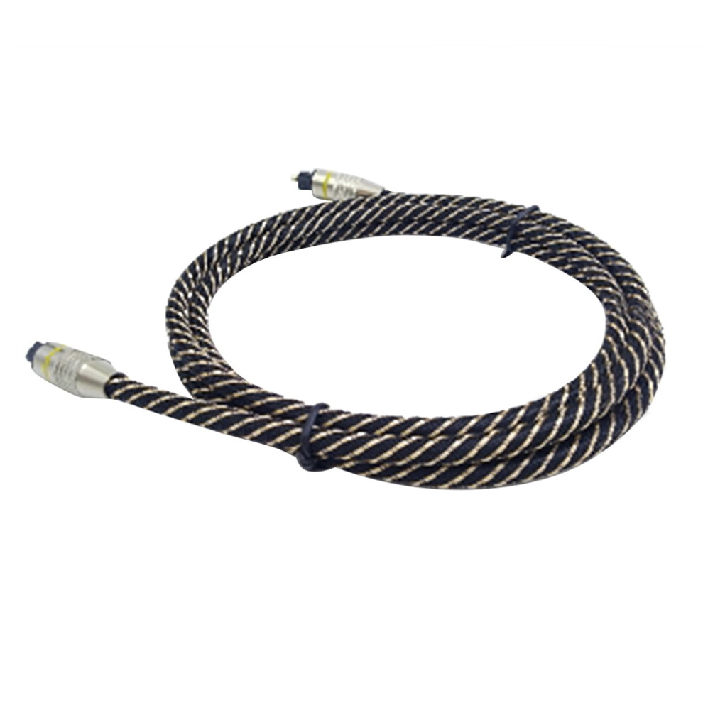 Susuchens Digital Fiber Optical Toslink Audio Cable Cord For Speaker Amplifier Cd Dvd 2M 9389440356788