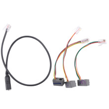 4P4C RJ9 Cable,3.5mm Smartphone Headset to RJ9 Adapter Cable,Adapter Cable Converter for IP Phones Telephone and for MX10 Vista Modular Adapters