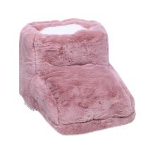 Electric Feet Warmer Grey Pink Khaki For Home Travel Office