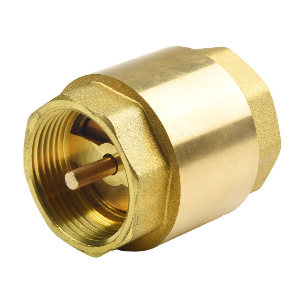 Mosiee 1-1/4" Npt Brass Check Valve Female Pipe Thread Fpt Fl Ow Well Pump 200 Psi 180 9389440360181
