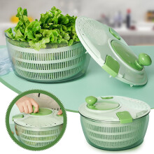 Donemore Household Vegetable Dehydrator, Multi-Use Lettuce Spinner, Fruit Washer, Wash, Spin and dry Salad Greens, Fruits & Vegetables