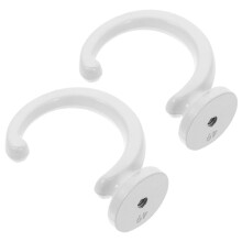 Crescent Door and Window Hook Lace up Wall Mount Bedroom Decor Curtain Tieback Hooks Indoor Curtains Decoration