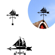 RnemiTe-amo Deals!Garden Decorations Weather Vane Decoration Roof Weather Vane Garden Courtyard Decoration