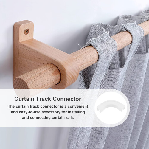 Curtain Curved Track Window Accessories Room Divider Ceiling Curtains Corner 2