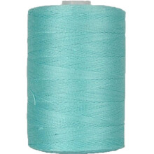 Threadart 100% Cotton Sewing & Quilting Thread | 1000M Spool, 50/3 Weight | Color AQUA 605 | 50 Colors Available