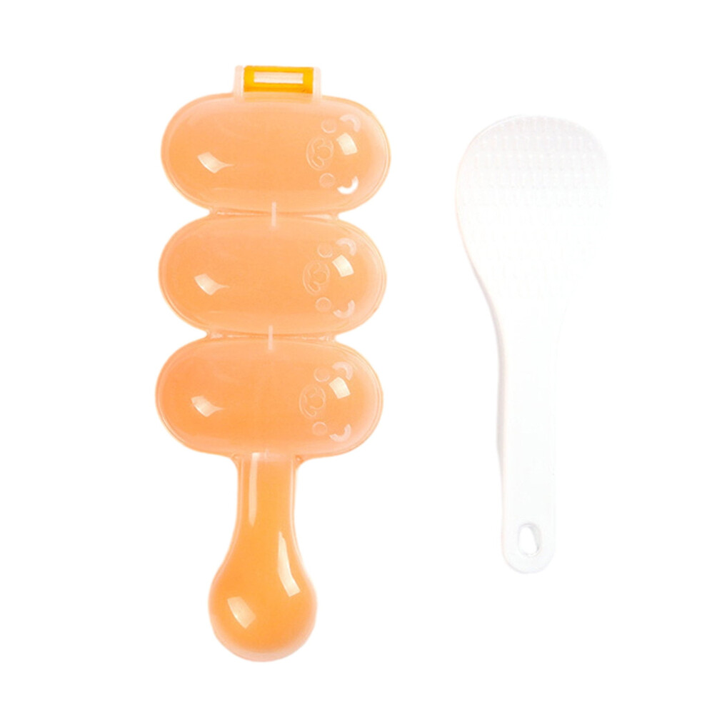 Gardenne Rice Ball Mold Rice Ball Maker Rice Ball Mold 1 Set Easy to Demould Non Slip Handle
