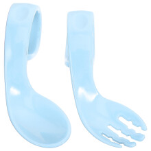 Food Supplement Spoon and Fork Set Toddler Flatware Baby Cutlery Set Feeding Bottles for Child