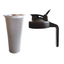 Qtmnekly Cold Brew Filter,Cold Brew Coffee Filter,Jar Lid for Coffee Strainer Coffee Cold Brew Maker for 86mm Jars 2