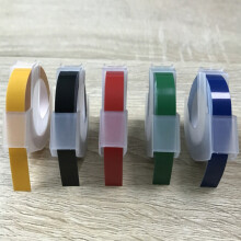 Leke Multi Color Label Maker Embossing Refill Tape 6mm X 3Meters for MOTEX Dymo