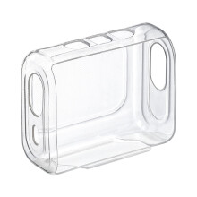jixopn Waterproof Protective Sleeve Shockproof Anti Fall Clear TPU Protective Shell Speaker Accessories Portable for compatible with JBL GO3