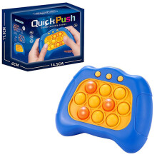 Electric Breakthrough Puzzle Pop It Console Stress Relief Fidget Toy Quick Press Bubble Game Console for Kids
