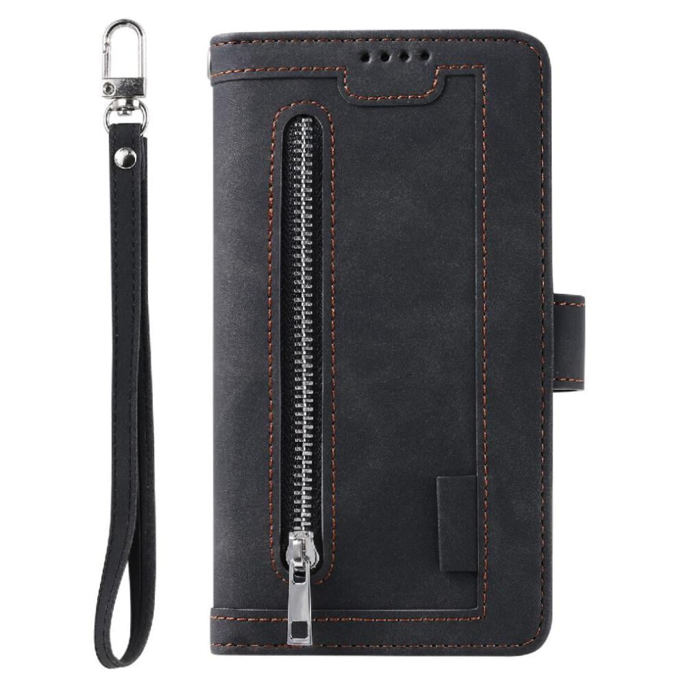 Flip Case For Compatible With Samsung Galaxy S22 Wallet Kickstand 9 Card Slots Pu Leather Lanyard 9389440499683