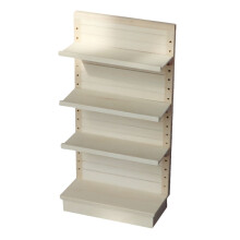 1pc Mini House Shelf Mini Wooden Furniture Model Mini Shelf Mini Furniture