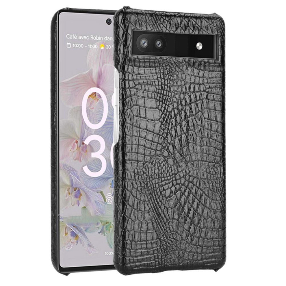 Stylish Classic Case For Google Pixel 6A Anti Scratch Classic Alligator Fashion Protective Cover Compatibility 9389440535947