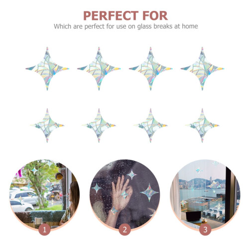 Decor Stickers Anti Collision Window Decal Static Electricity 1