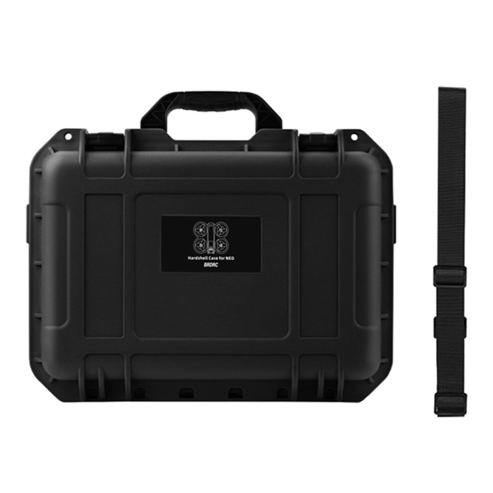 Jixopn Explosion Proof Carrying Box Waterproof Portable Suitcase For Dji Neo (Black) Black 9389440622746