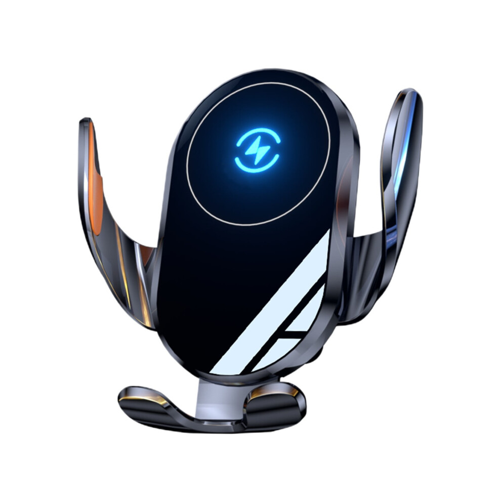 Yobolk Wireless Fast Charge Car Phone Stand, Magnetic Intelligent Support With Sensing, Compatible With A6 Light 9389440623231