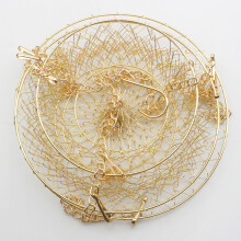 Farmhouse Style Wire Baskets, Enhance Your Kitchen's Rustic Charm With Durable Wire Baskets That Double As Functional Storage And Elegant Decor