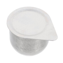 Crisol con tapa Herramienta multiusos Herramientas de joyería Copa de hierro Fundición de metales Incluye