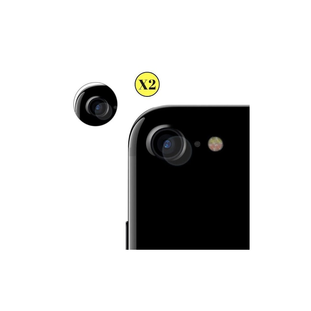 Protective Camera - Phonillico - Compatible With Iphone Se 2022 - Pack Of 2 - Soft Tempered Glass - Scratch Protection Transparent 9110895344118
