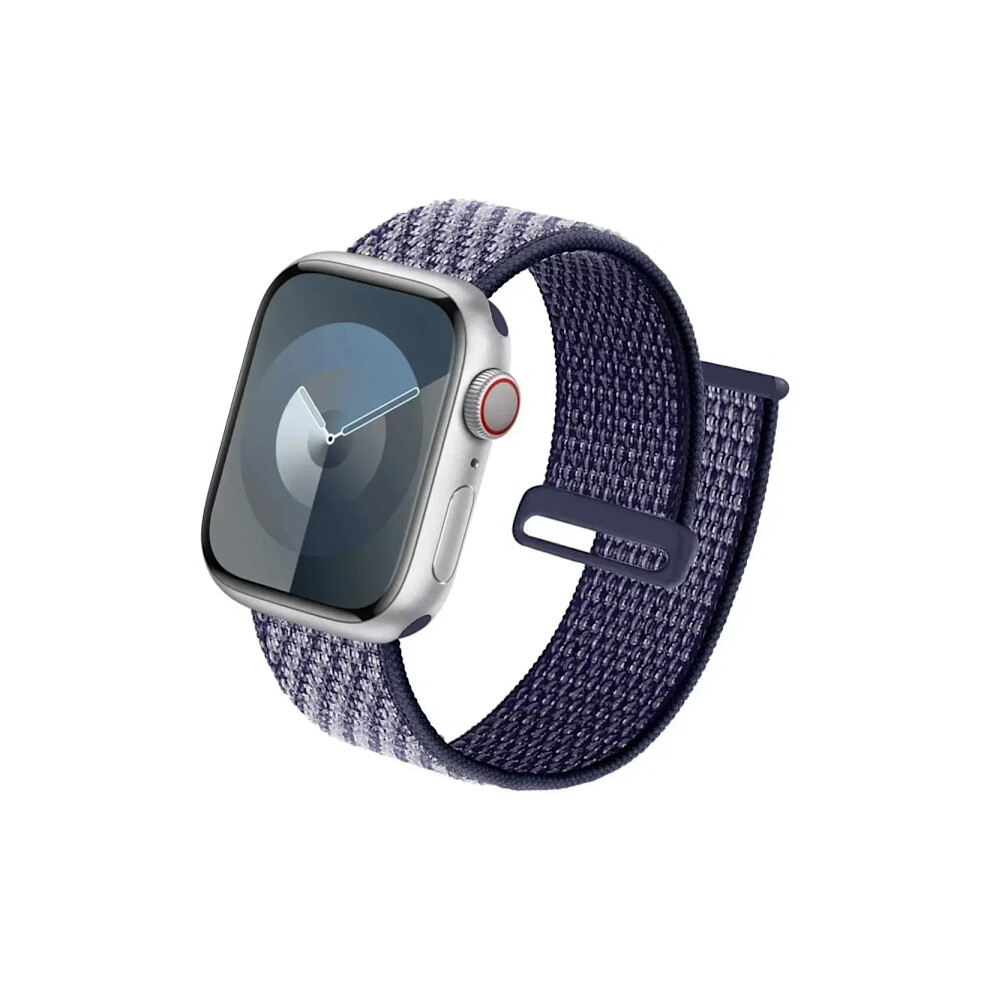 Nylon Loop Bracelet Compatible With Apple Watch 49Mm Ultra2, 40-46Mm, For Iwatch Series 10-9 Se, Pulse Purple 9110895344262