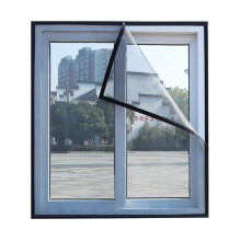 Cat Safety Window Screen with Easy SelfAdhesive Install, Washable Mesh, Fit, AntiMosquito