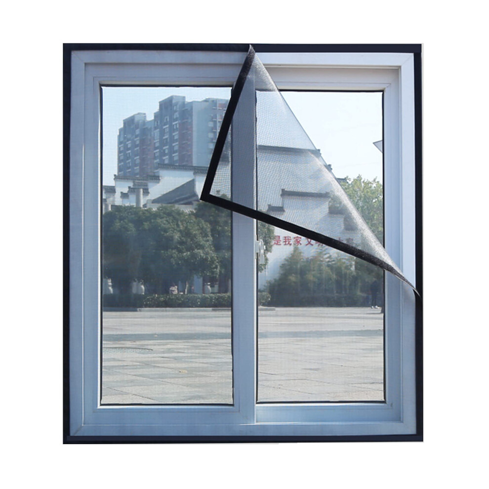 Cat Safety Window Screen With Easy Selfadhesive Install, Washable Mesh, Fit, Antimosquito 9174973087434
