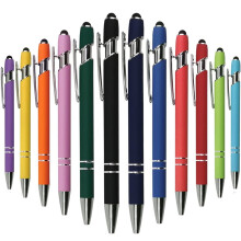 Pennrulle Stylus Pen 1,0 mm fin spets, smidig skrift, färgglada bulkpennor för dagbok, anteckningar, kompatibel med skärmar