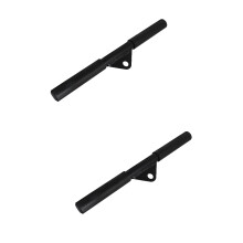 2 PCS Fitness Equipment Bicep Pull Bar Attachment Exercising Rod Self Made Steel