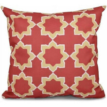 Coussin Simply Daisy 40 x 40 cm, style bohème, à motif géométrique