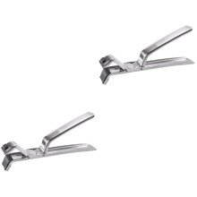 Lot de 2 pinces anti-brûlure pour bols, friteuses à air chaud, plaques chauffantes, ustensiles de cuisine asiatiques, pinces pour casseroles et