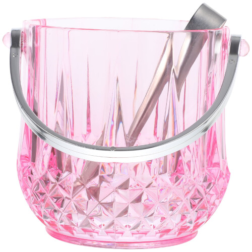 Eease Plastic Ice Bucket with Handle - Ice Chiller Bin